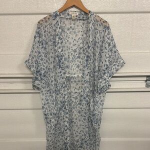 Floral Sheer Kimono